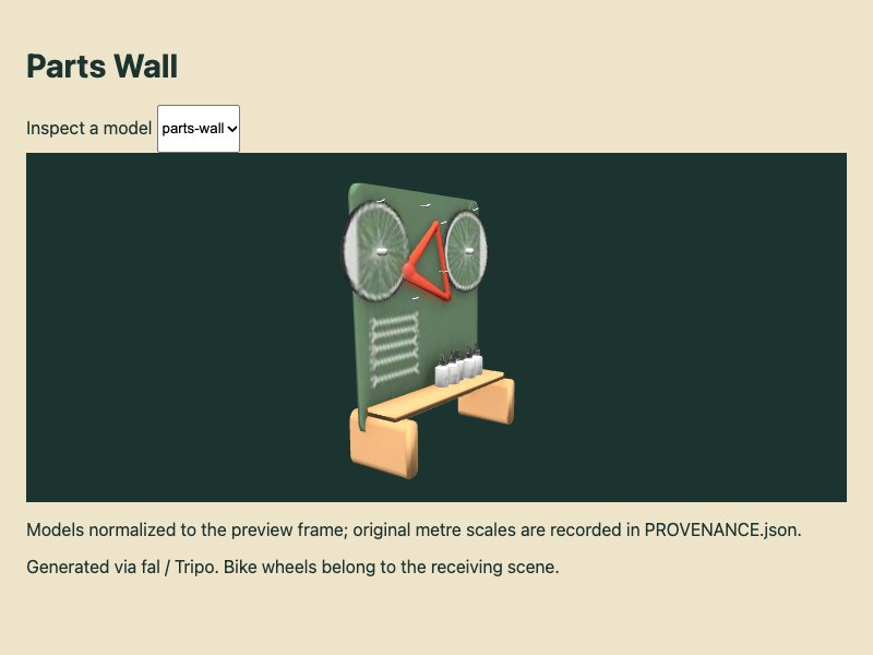 Parts Wall preview