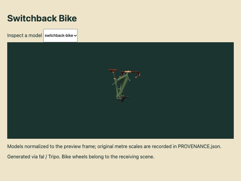 Switchback Bike preview